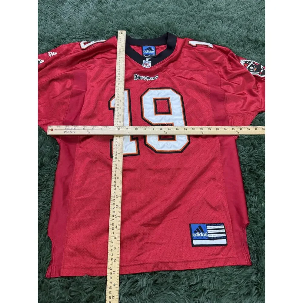 Vintage Adidas NFL Tampa Bay Buccaneers Keyshawn Johnson #19 Football Jersey